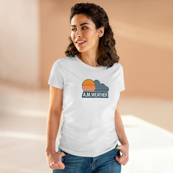 AM Weather Women's T-Shirt (Midweight Cotton)