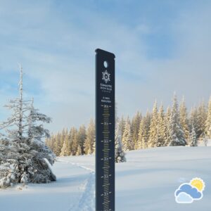 Climalytic Snow Ruler - 36"/0.1" - Dual US and Metric