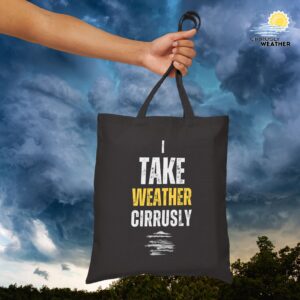 I Take Weather Cirrusly Tote Bag