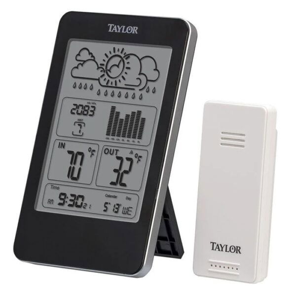 Taylor Wireless Indoor and Outdoor Thermometer with Barometer