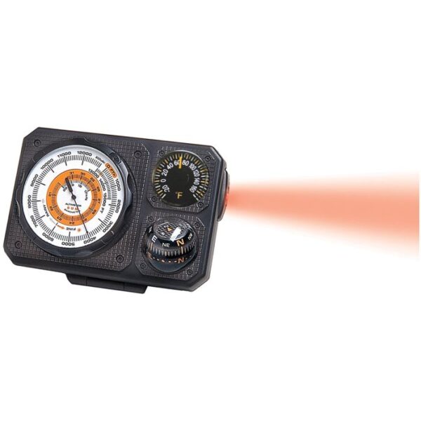 Sun Company Navigat'r 6-Function Dashboard Altimeter