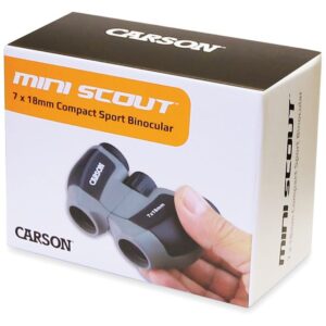 Carson 7x18 Mini Scout Binoculars - Image 2