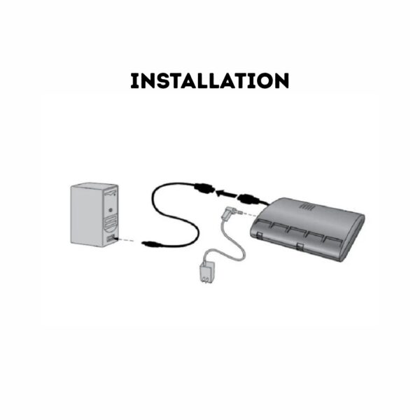 Davis Cabled Weather Envoy (6316C) Installation diagram
