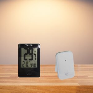 Taylor Indoor/Outdoor Thermometer with Wired Remote