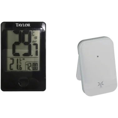 Taylor Indoor/Outdoor Thermometer with Wired Remote