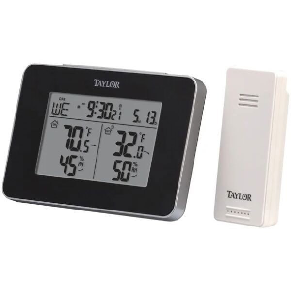 Taylor Wireless Indoor & Outdoor Weather Station with Hygrometer
