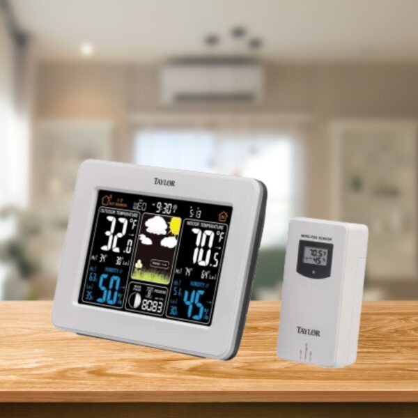 Taylor Digital Deluxe Color Weather Forecaster