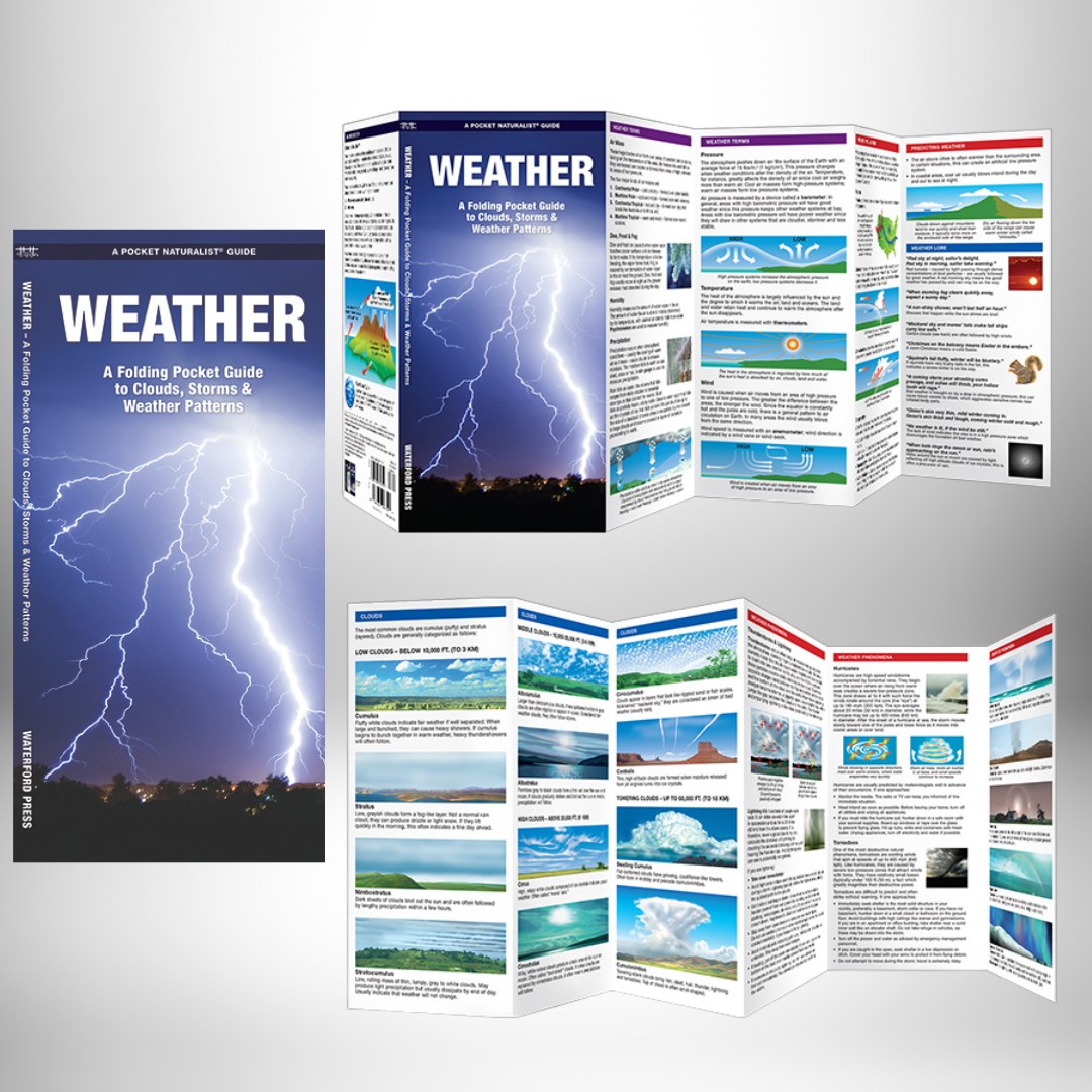 Waterford Pocket Naturalist Guide to Weather - Image 2 Waterford Pocket Naturalist Guide to Weather Waterford Pocket Naturalist Guide to Weather - Image 2 Waterford Pocket Naturalist Guide to Weather