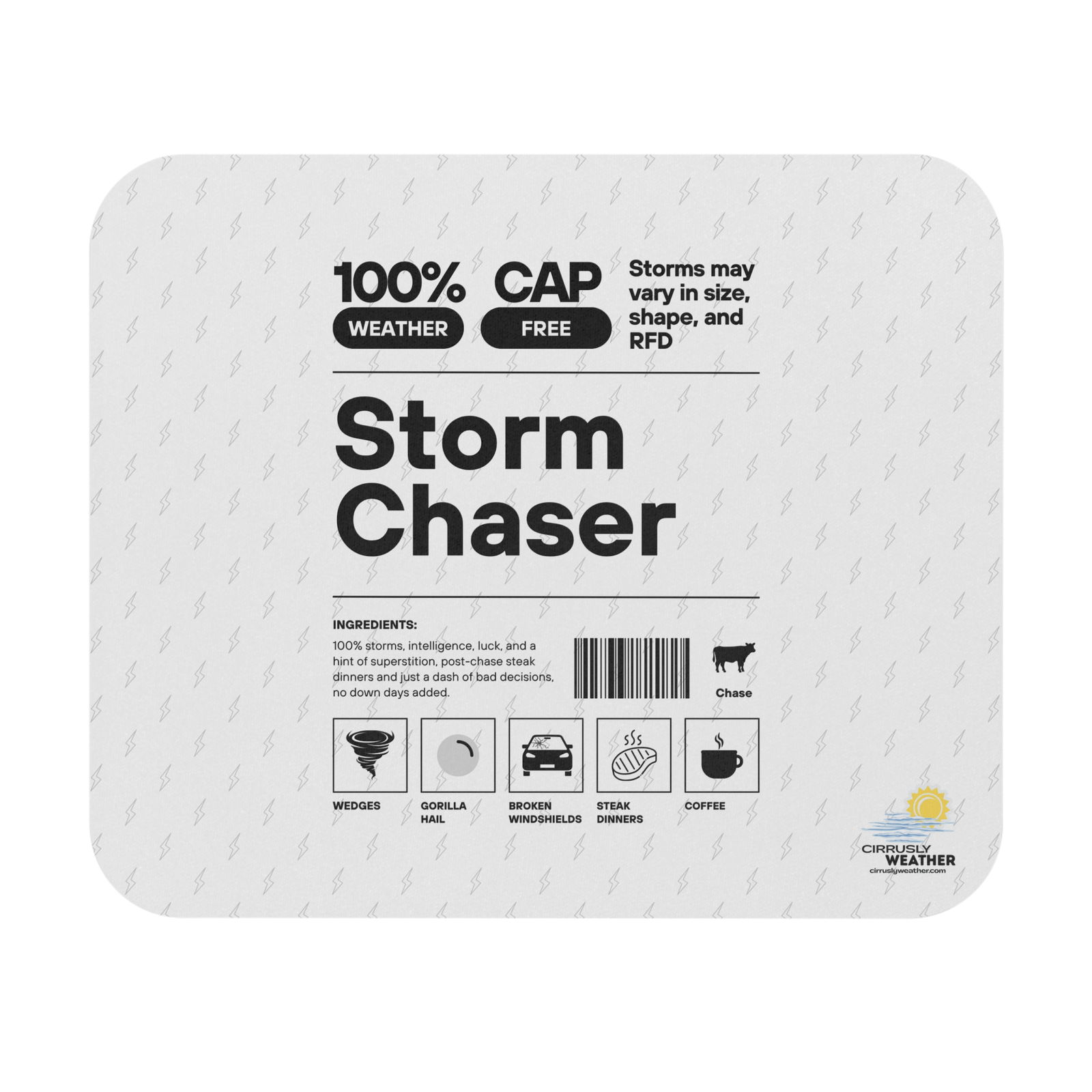 Storm Chaser Mouse Pad - Image 1