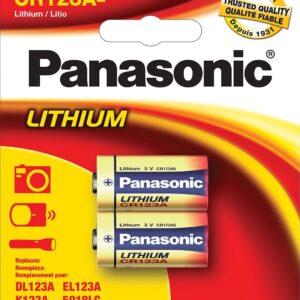 Panasonic Lithium CR123A Battery