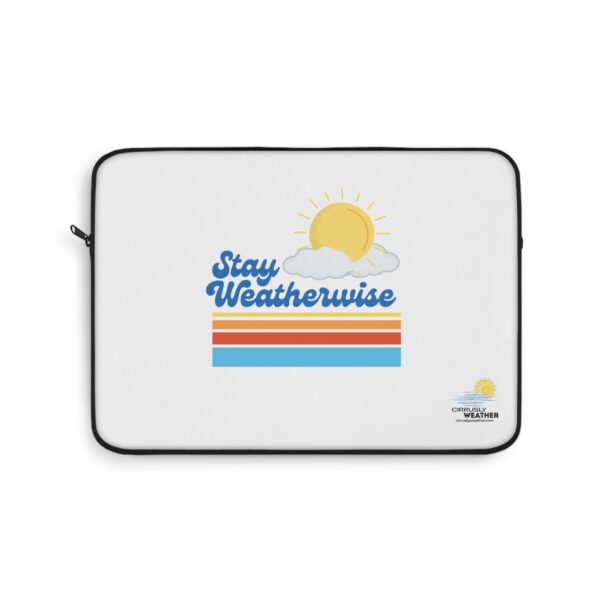 Stay Weatherwise Laptop Sleeve - Image 1