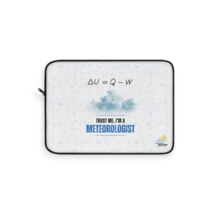 Trust Me I'm a Meteorologist Laptop Sleeve - Image 4
