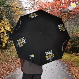 I Take Weather Cirrusly Golf Umbrella - 48" Canopy - Image 4