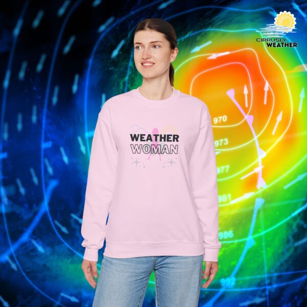 Weather Woman Crewneck Sweatshirt - Image 9