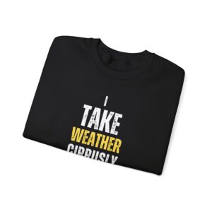 I Take Weather Cirrusly Sweatshirt - Image 4