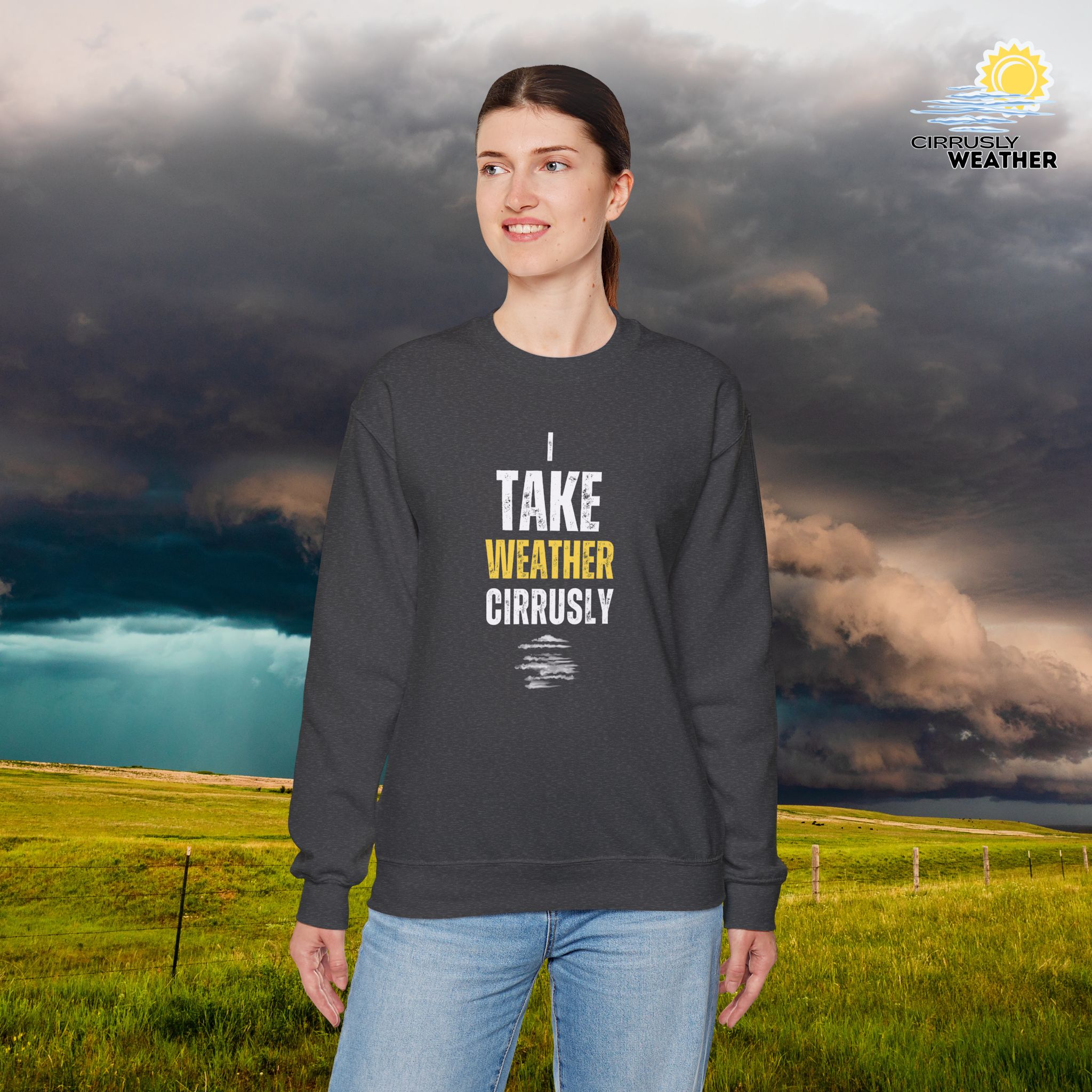 I Take Weather Cirrusly Sweatshirt - Image 8