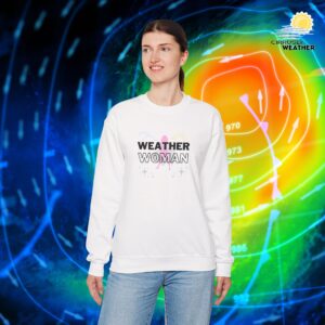 Weather Woman Crewneck Sweatshirt - Image 4