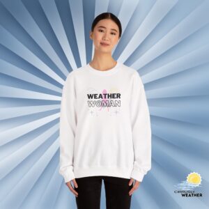 Weather Woman Crewneck Sweatshirt