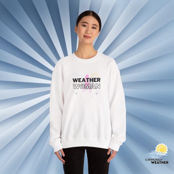 Weather Woman Crewneck Sweatshirt - Image 1