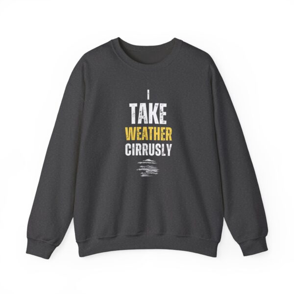 I Take Weather Cirrusly Sweatshirt - Image 5