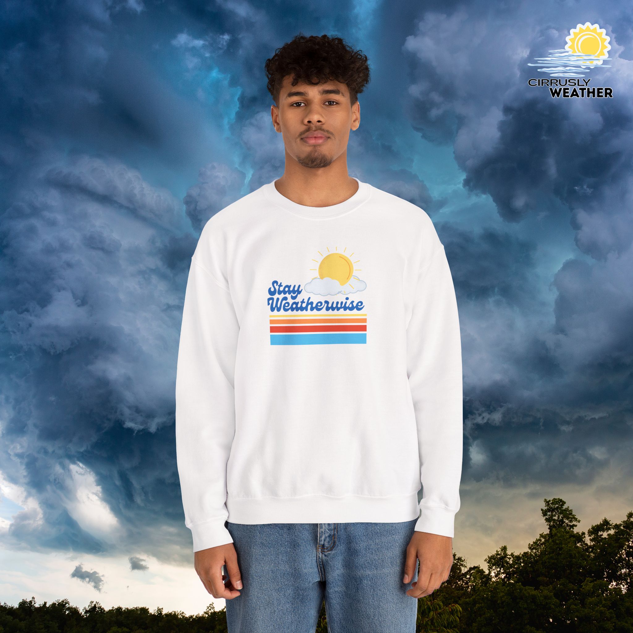 Stay Weatherwise Crewneck Sweatshirt - Image 1