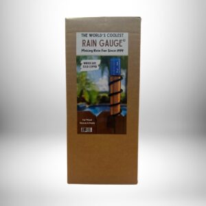 World's Coolest Solid Copper Post or Fence Mount Rain Gauge - Image 3