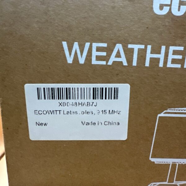 Ecowitt WS-85 3-in-1 Weather Sensor for Rainfall, Wind Speed and Direction - Image 5