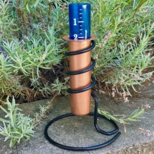World's Coolest Copper Tabletop Rain Gauge - Image 2