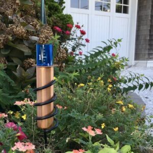 World's Coolest 24" Copper Rain Gauge